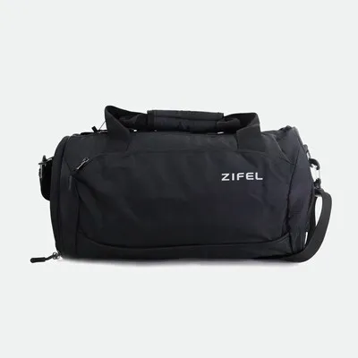SAC DE SPORT  40 cm pour homme et femme en Polyester - Imperméable - NOIR