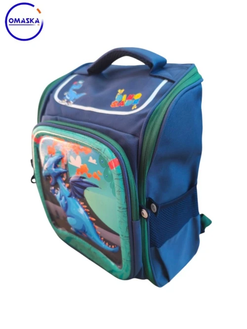 Sac À Dos Orthopédique Pliable en Oxford avec interface 3D pour Enfants Primaire