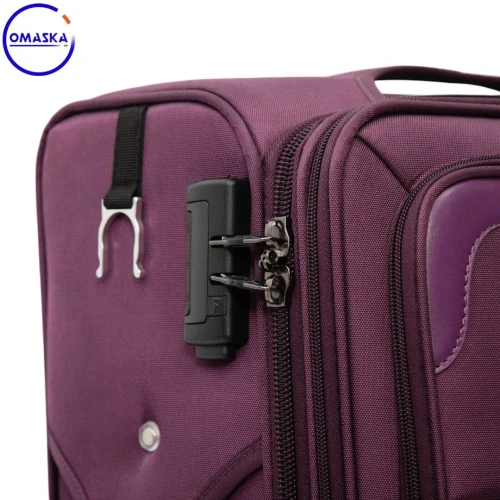 Série 3 Pièces WINTER En Polyester Imperméable Avec Roue Démontable GRIS  /MARRON/ VIOLET 
