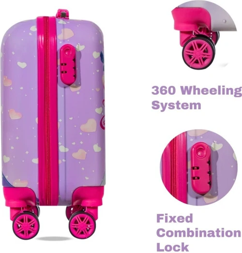 VALISE ENFANT (L)rigide en ABS+PC