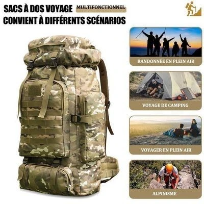 Sac À Dos Randonnée 80 Litres