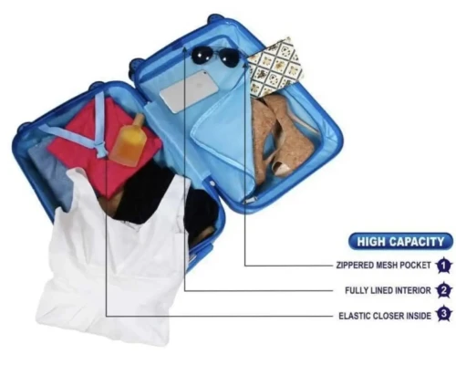 VALISE ENFANT (L)rigide en ABS+PC