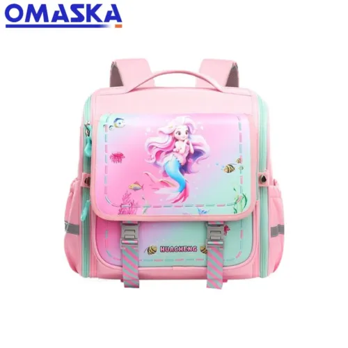 Sac à dos orthopédique Pliable pour enfants 1er Année Primaire - BLEU -NOIR - ROSE - VIOLET