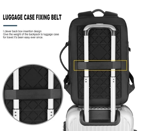 Sac A Dos (Porte Pc) Omaska Elegance Pour voyage et Etude Imperméable 