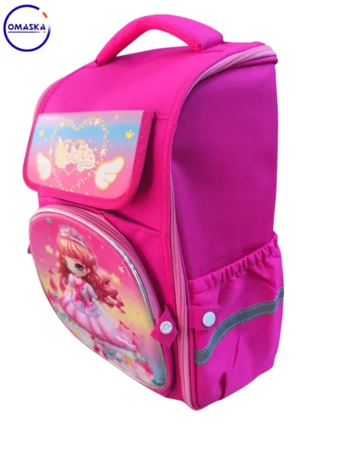 Sac À Dos Orthopédique Pliable en Oxford avec interface 3D  pour Enfants Primaire