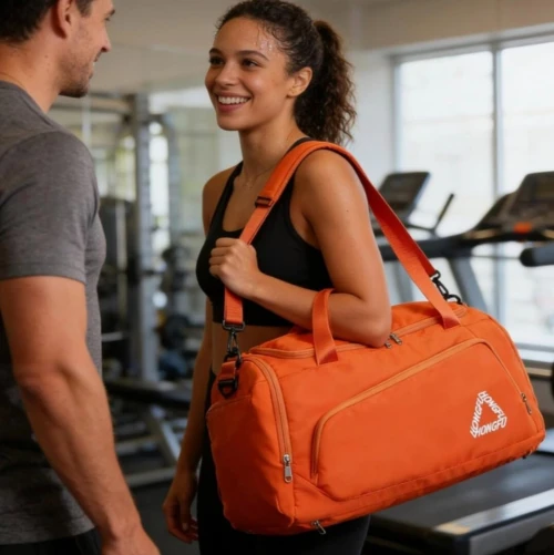 CABAS ET SAC A DOS  DE VOYAGE  57 cm pour homme et femme en nylon et tissu - Imperméable
