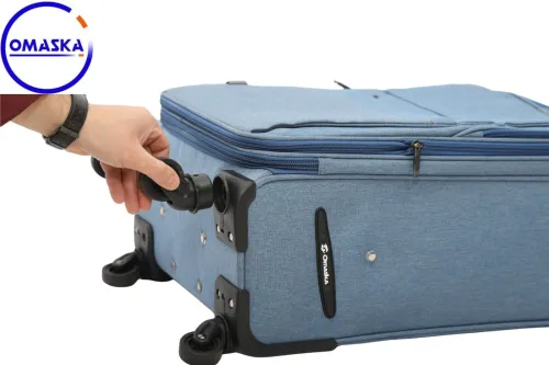 VALISE CABINE "20" FLEXAIR En Polyester Imperméable et Roue Démontable