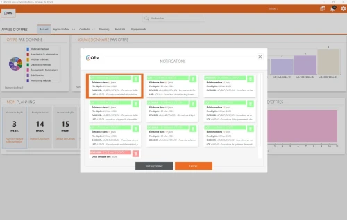 Logiciel de gestion et suivi des appels d'offres BTP et Médical