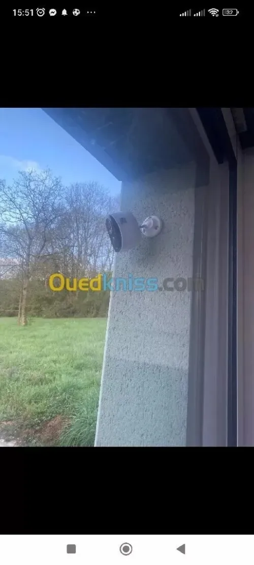 CAMERA SURVEILLANCE BATTERIE 4G OUTDOOR EXTERIEUR T4 Sans Installation