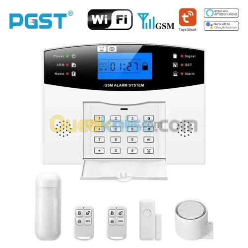 Système D'alarm GSM WIFI Nouvel Génération 2024 Sans Fil+Filaire
