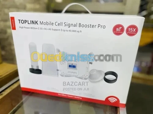 Amplificateur GSM 2G 3G 4G X15 Répéteur De Signal Mobile