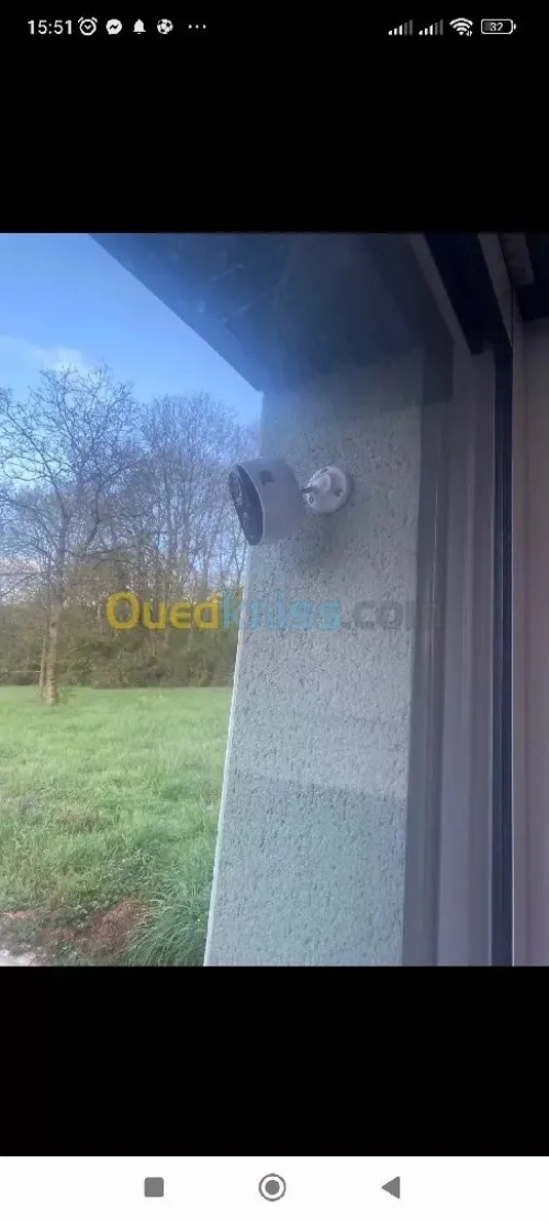 CAMERA SURVEILLANCE BATTERIE 4G OUTDOOR EXTERIEUR T4 Sans Installation