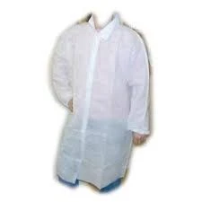 Sur blouse en non tissé jetable