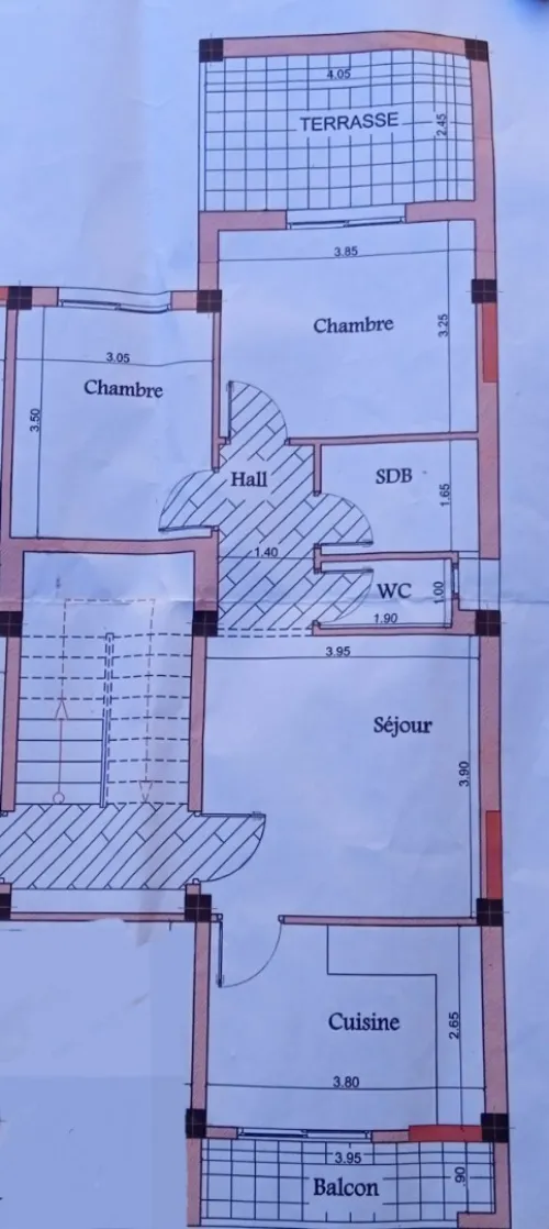 Vente Appartement F3 Alger Hraoua