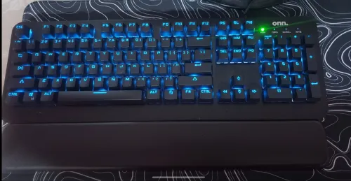 keyboard mechanic onn 100% blue switch