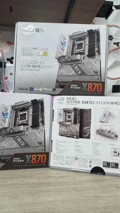 Carte mere x870-a rog strix withe prix BESTT