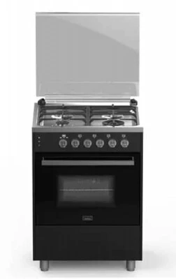 cuisinière modena 60cm noir gaz/gaz TABOUNA VENTILER