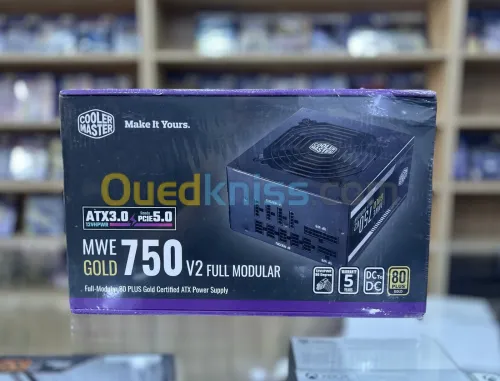 ALIMENTATION COOLER MASTER MWE GOLD 750 v2 FULL MODULAR