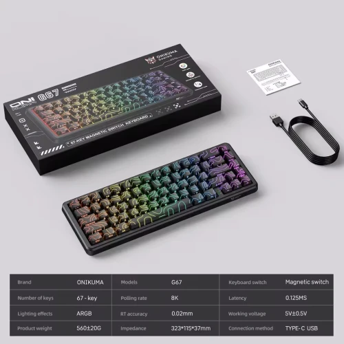 Clavier Magnétique ONIKUMA G67