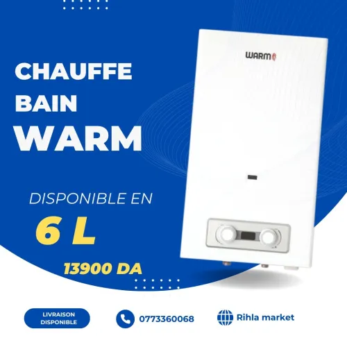 Chauffe bain 6L warm