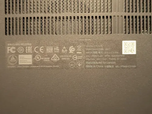 Lenovo v15 ada