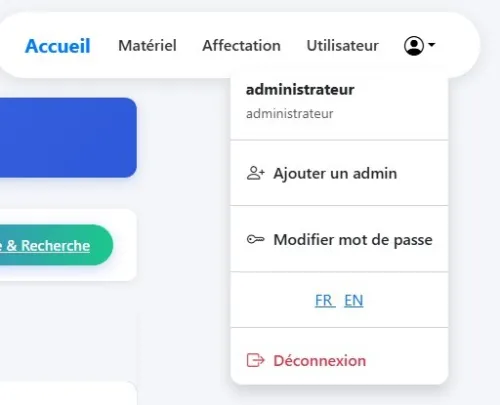 Système de gestion de parc informatique
