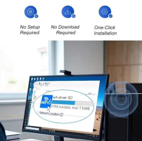 Clè Wifi 6 + Bluetooth 5.3 Neuf