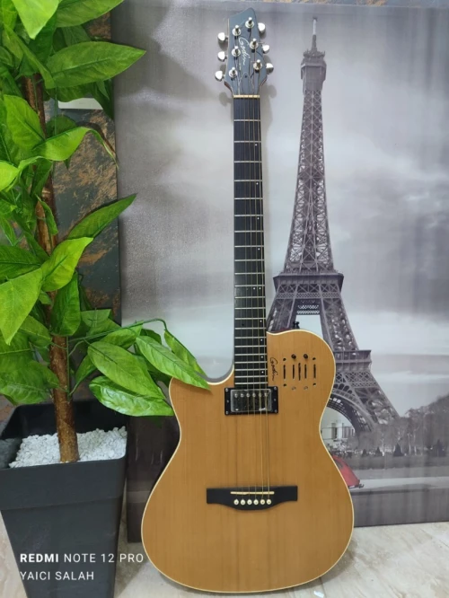 Guitare Godin A6 ultra neuve pour gaucher.