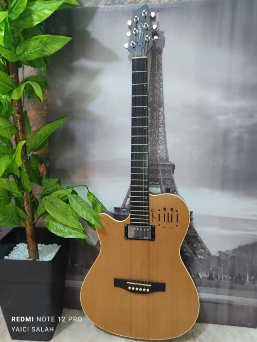 Guitare Godin A6 ultra neuve pour gaucher.