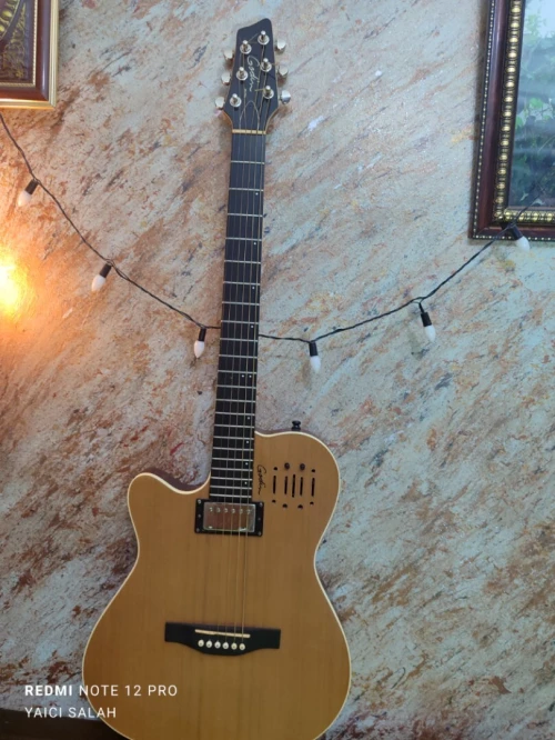 Guitare Godin A6 ultra neuve pour gaucher.