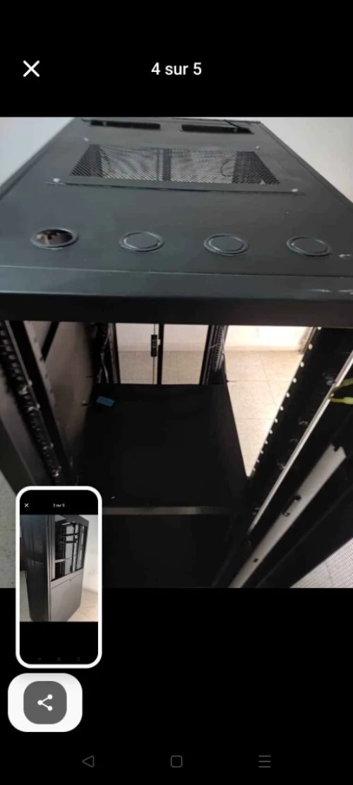 armoire de brassages switch