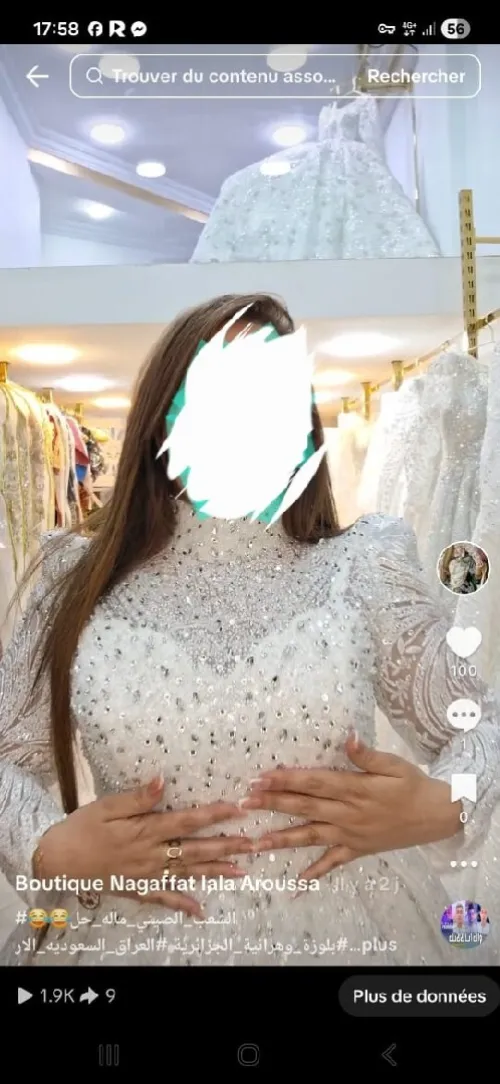 Larobe de mariage