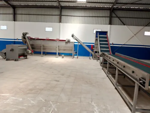 Ligne de recyclage PET lavage a chaud et a froid