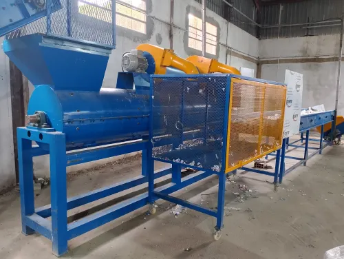 Ligne de recyclage PET lavage a chaud et a froid