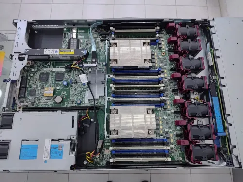 SERVEUR HP Proliant DL360 G9 CPU 2*Xeon E5-2620 V3 RAM 16GB DISQUE DUR 2*500GB (USED)