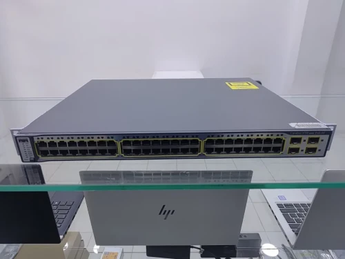 SWITCH CISCO SWITCH CISCO CATALYST 3750 48PORT POE 10/100 RJ-45 4PORT SFP 1GB
