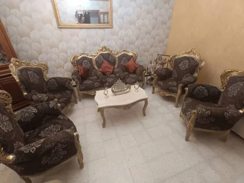 Salon égyptien 7 places avec table