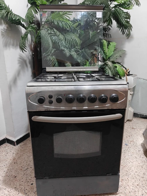 Cuisinière inox