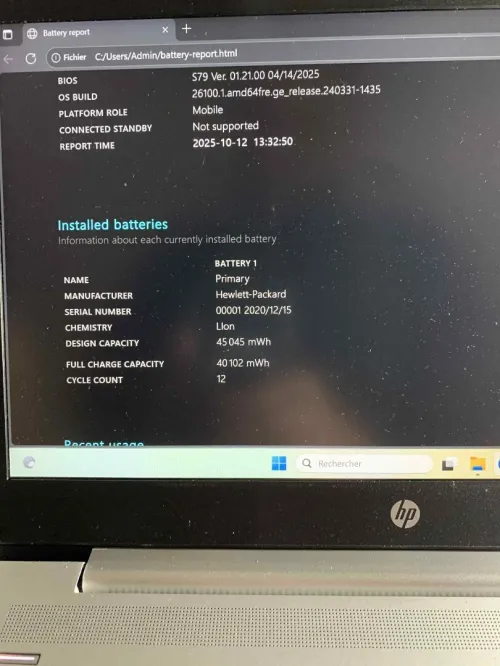 HP Probook Ryzen 5 4500 U