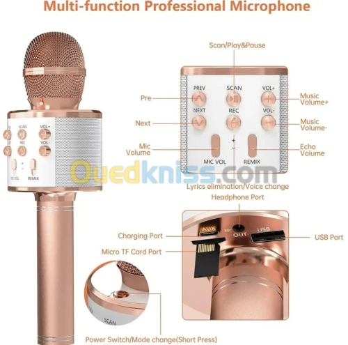 الميكروفون العجيب  Bluetooth Microphone