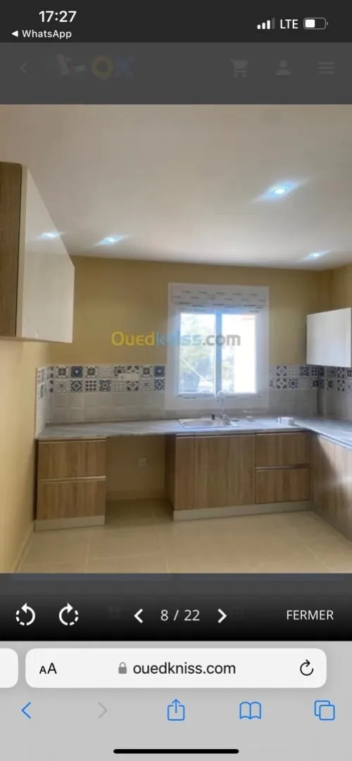 Location Appartement Niveau de villa F4 Alger Bouzareah