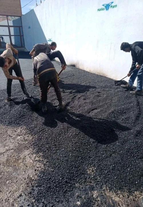Travaux de godron Algérie 
