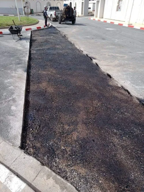 Travaux de goudron