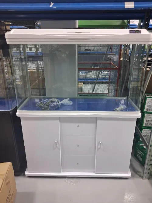 Aquarium d'importation 1m avec meuble d'origine