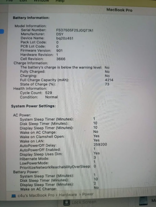 MacBook pro 2017