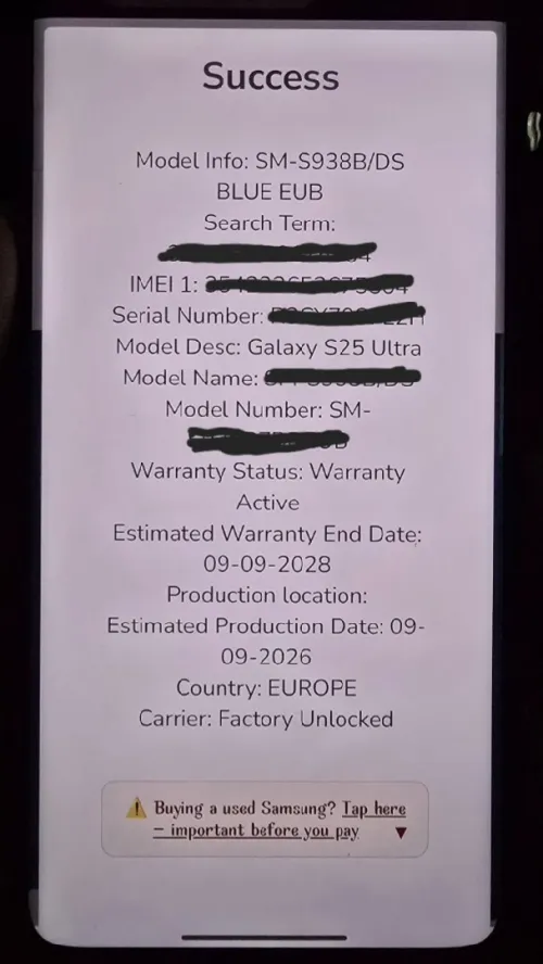 Samsung Galaxy s25 ultra