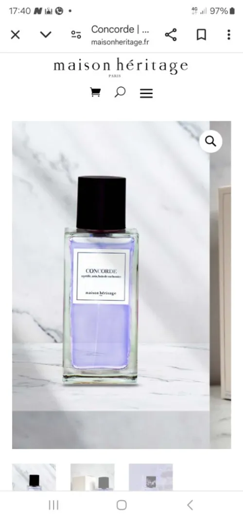 Parfums français maison heritage 