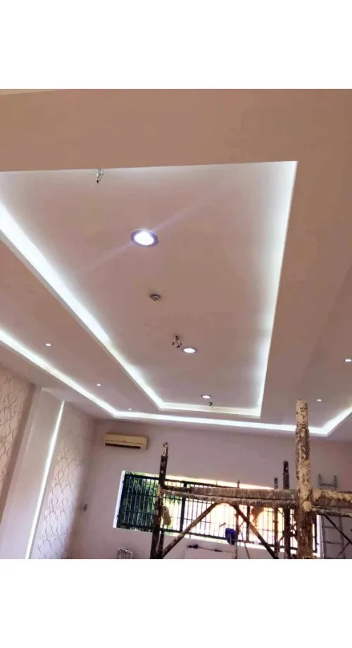 PLACOPLATRE - FAUX PLAFOND-PARQUET. PVC