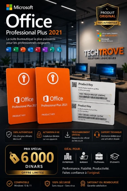 Microsoft office 2021 * original * facturation disponible
