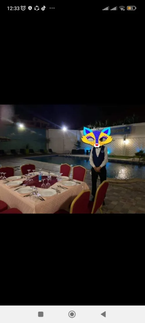 Serveur salle des fêtes o bien hôtellerie 